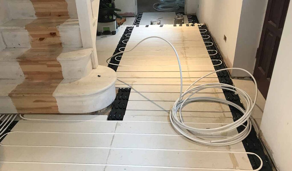 Wet Underfloor Heating System